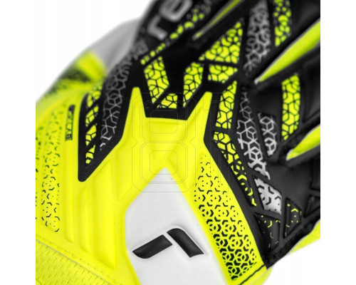 Рукавички воротарські Reusch Attrakt Grip Junior 5572815 2014 р.7,5, жовто-чорні Рукавички воротарські Reusch Attrakt Grip Junior 5572815 2014 р.7,5, жовто-чорні