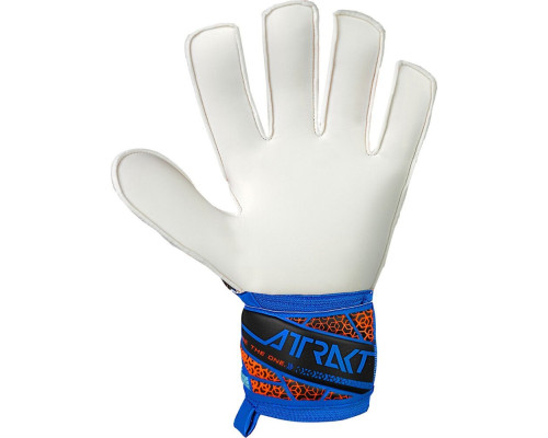 Рукавички воротарські Reusch Attrakt Solid 5570515 4467 р.8, синьо-чорні Рукавички воротарські Reusch Attrakt Solid 5570515 4467 р.8, синьо-чорні