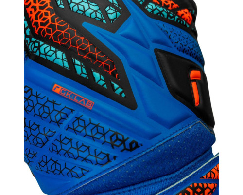 Рукавички воротарські Reusch Attrakt Solid 5570515 4467 р.8, синьо-чорні Рукавички воротарські Reusch Attrakt Solid 5570515 4467 р.8, синьо-чорні