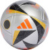 М'яч футбольний Adidas Euro24 Fussballliebe Finale IX4046 розмір 5, сіро-чорний