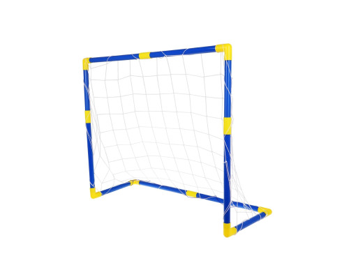 Ворота футбольні дитячі Ramiz ZOG.2122  90 x 75 x 35 см, синьо-жовті