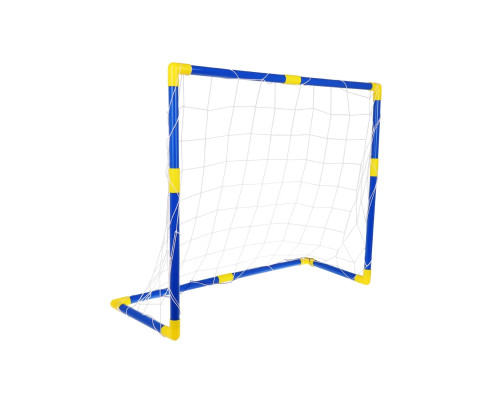 Ворота футбольні дитячі Ramiz ZOG.2122  90 x 75 x 35 см, синьо-жовті