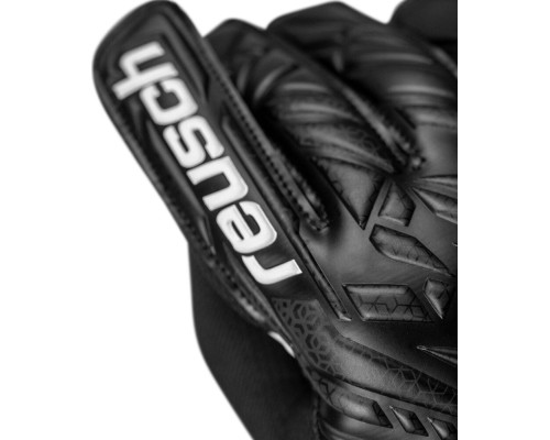 Рукавички воротарські Reusch Attrakt Starter Solid Junior 5572514 7700 р.6,5, чорні Рукавички воротарські Reusch Attrakt Starter Solid Junior 5572514 7700 р.6,5, чорні