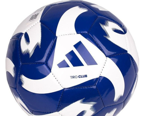 М'яч для футболу Adidas Tiro Club синьо-білий HZ4168 4 М'яч для футболу Adidas Tiro Club синьо-білий HZ4168 4