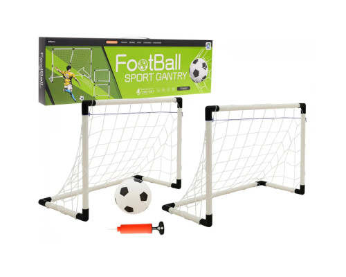 Ворота футбольні дитячі Ramiz TY6603 143 x 110 x 70 см, чорно-білі