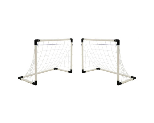 Ворота футбольні дитячі Ramiz TY6603 143 x 110 x 70 см, чорно-білі