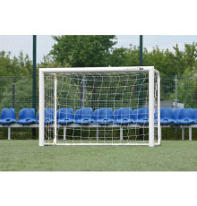 Ворота футбольні Yakimasport MINI PRO 180 x 120 см, білі