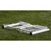 Ворота футбольні Yakimasport MINI PRO 180 x 120 см, білі