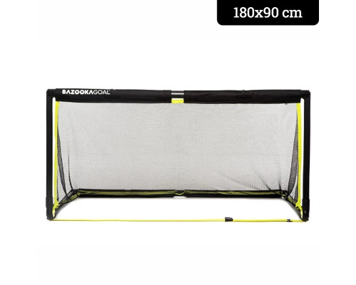 Ворота футбольні BAZOOKAGOAL 180 x 90 см, чорно-жовті Ворота футбольні BAZOOKAGOAL 180 x 90 см, чорно-жовті