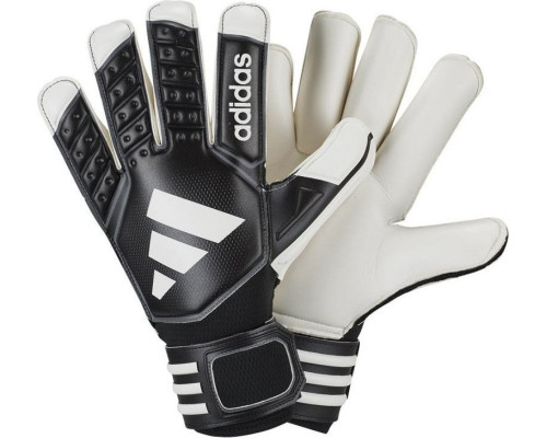 Рукавички воротарські Adidas Tiro Gl Lge League HN5612 р. 8, чорно-білі Рукавички воротарські Adidas Tiro Gl Lge League HN5612 р. 8, чорно-білі