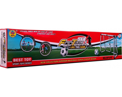 Ворота футбольні дитячі Ramiz HF540 130 x 103 см, чорно-білі