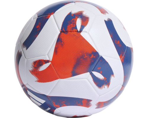 М'яч для футболу Adidas Tiro League TSBE біло-синьо-червоний HT2422 4 М'яч для футболу Adidas Tiro League TSBE біло-синьо-червоний HT2422 4
