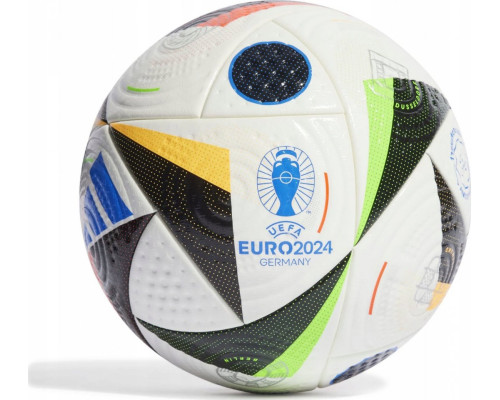 М'яч футбольний Adidas Euro24 Pro IQ3682 розмір 5, біло-чорний