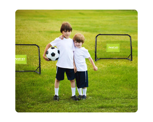 Ворота футбольні Neo-Sport NS-461 60 x 45 x 25 см, чорні