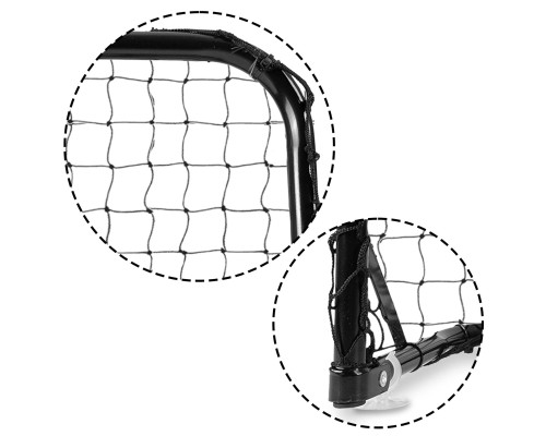 Ворота футбольні Neo-Sport NS-461 60 x 45 x 25 см, чорні