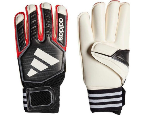 Рукавички воротарські Adidas Tiro Pro czarne HN5611 р. 11, чорно-білі Рукавички воротарські Adidas Tiro Pro czarne HN5611 р. 11, чорно-білі