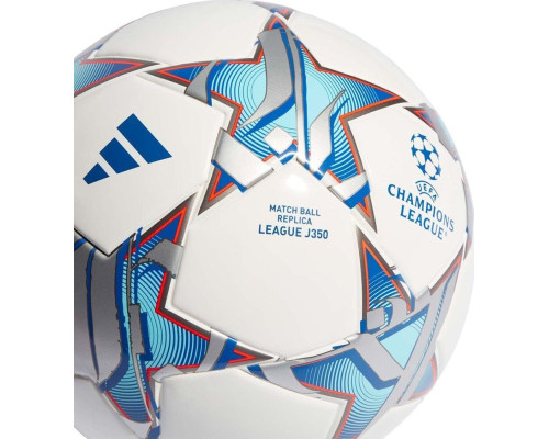 М'яч для футболу Adidas UCL Junior 350 League 23/24 Груповий етап для дітей біло-синій IA0941 4 М'яч для футболу Adidas UCL Junior 350 League 23/24 Груповий етап для дітей біло-синій IA0941 4