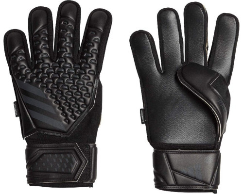 Рукавички воротарські Adidas Predator Match Fingersave HY4076 р. 10, чорні Рукавички воротарські Adidas Predator Match Fingersave HY4076 р. 10, чорні