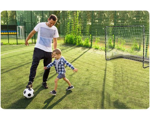 Ворота футбольні Neo‑Sport NS‑492 183 х 122 х 61 см, чорні