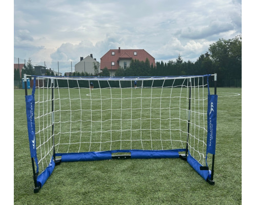 Ворота футбольні YakimaSport MINI UNI 120 х 80 см, синьо-білі Ворота футбольні YakimaSport MINI UNI 120 х 80 см, синьо-білі