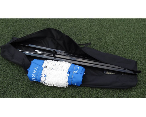 Ворота футбольні YakimaSport MINI UNI 120 х 80 см, синьо-білі Ворота футбольні YakimaSport MINI UNI 120 х 80 см, синьо-білі