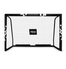 Ворота футбольні Neo-Sport NS-462 180 x 120 x 60 см, чорно-білі