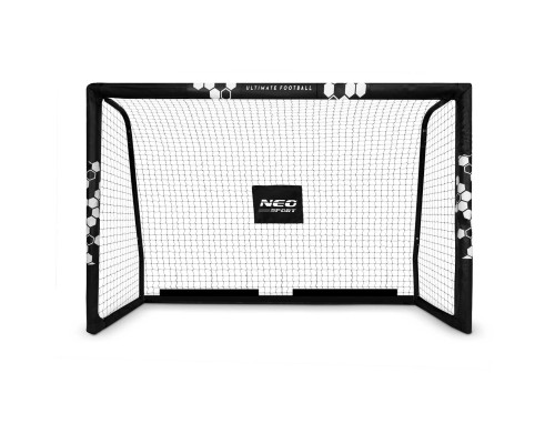 Ворота футбольні Neo-Sport NS-462 180 x 120 x 60 см, чорно-білі