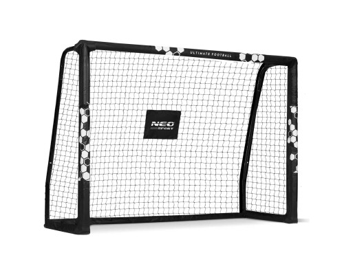 Ворота футбольні Neo-Sport NS-462 180 x 120 x 60 см, чорно-білі