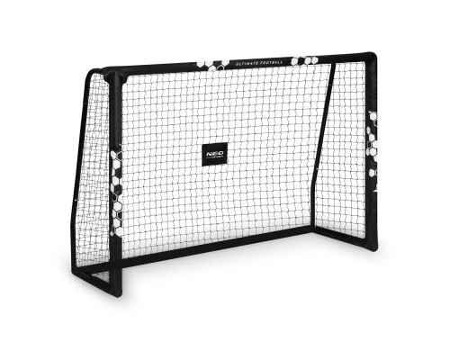 Ворота футбольні Neo-Sport NS-462 180 x 120 x 60 см, чорно-білі