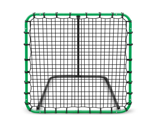 Сітка тренувальна для футболу Neo-Sport Rebounder 120 x 120 см, чорно-зелена Сітка тренувальна для футболу Neo-Sport Rebounder 120 x 120 см, чорно-зелена