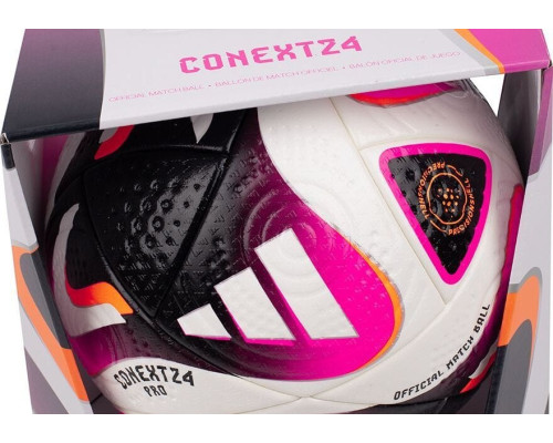 Футбол adidas Conext 24 Pro біло-рожевий IP1616 5 Футбол adidas Conext 24 Pro біло-рожевий IP1616 5