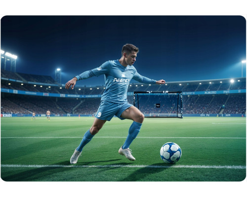 Ворота футбольні Neo‑Sport Hexagon NS‑472 300 х 200 х 120 см, чорні