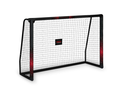 Ворота футбольні Neo‑Sport NS-1463 180 х 120 х 60 см, чорно-червоні