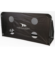 Мішень для футбольних воріт Yakimasport Giza 300 х 150 см, чорна