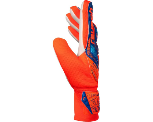 Рукавички воротарські Reusch Attrakt Starter Solid Junior 5572514 2290 р.5,5, помаранчево-сині Рукавички воротарські Reusch Attrakt Starter Solid Junior 5572514 2290 р.5,5, помаранчево-сині