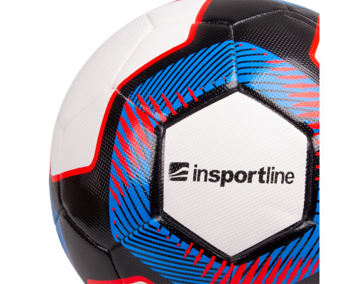 М'яч футбольний inSPORTline Spinut розмір 5, різнокольоровий М'яч футбольний inSPORTline Spinut розмір 5, різнокольоровий