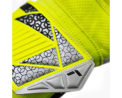 Рукавички воротарські Reusch Attrakt Grip 5570815 2014 р.9,5, жовто-чорні Рукавички воротарські Reusch Attrakt Grip 5570815 2014 р.9,5, жовто-чорні