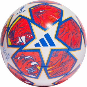 М'яч для футболу Adidas UCL Training біло-червоний IN9332 3
