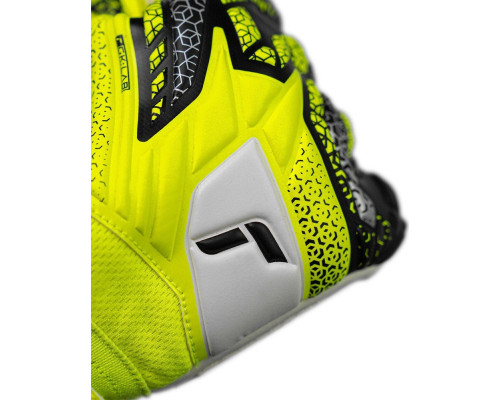 Рукавички воротарські Reusch Attrakt Grip 5570815 2014 р.8,5, жовто-чорні Рукавички воротарські Reusch Attrakt Grip 5570815 2014 р.8,5, жовто-чорні