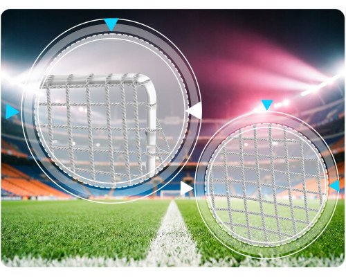 Ворота футбольні Neo‑Sport NS‑485-2 183 х 122 х 61 см, білі