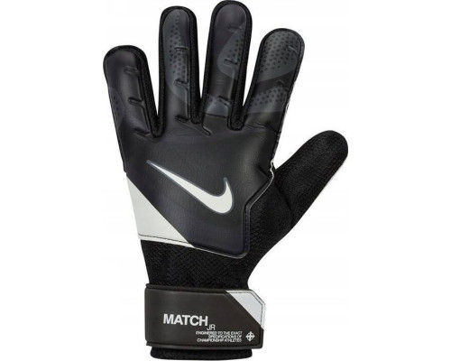 Рукавички воротарські Nike MATCH JUNIOR FJ4864-011 р. 6, чорно-білі Рукавички воротарські Nike MATCH JUNIOR FJ4864-011 р. 6, чорно-білі
