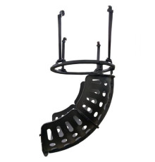 Відбивач баскетбольних м'ячі MASTER 360, 40 x 38 x 60 см, чорний