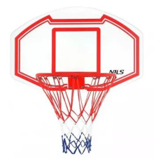 Щит баскетбольний NILS TDK009 71 х 45 см, червоно-білий