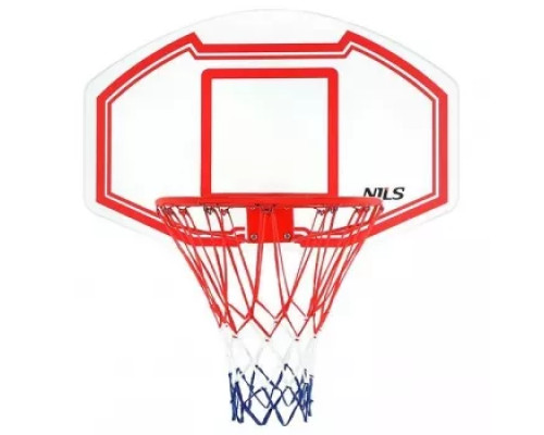 Щит баскетбольний NILS TDK009 71 х 45 см, червоно-білий
