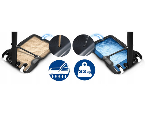 Стійка для баскетболу Neo‑Sport NS‑280 150-210 см, чорна