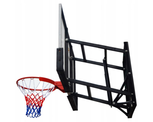 Щит баскетбольний MASTER MASSPSB-15 140 x 80 см, чорно-сірий