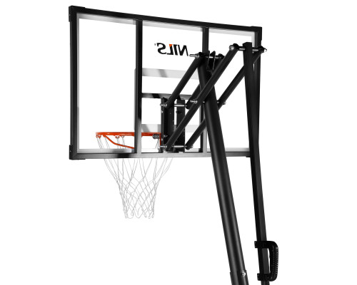 Баскетбольне кільце  NILS ZDK255, 45 см, чорно-помаранчевий