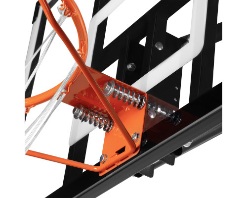 Баскетбольне кільце  NILS ZDK255, 45 см, чорно-помаранчевий