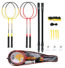 Набір для бадмінтону NILS NRZ264, жовто-червоний