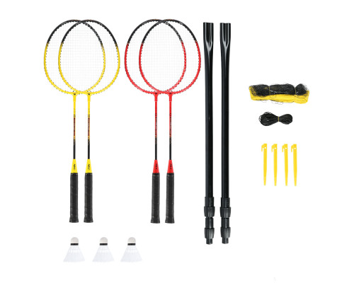 Набір для бадмінтону NILS NRZ264, жовто-червоний
